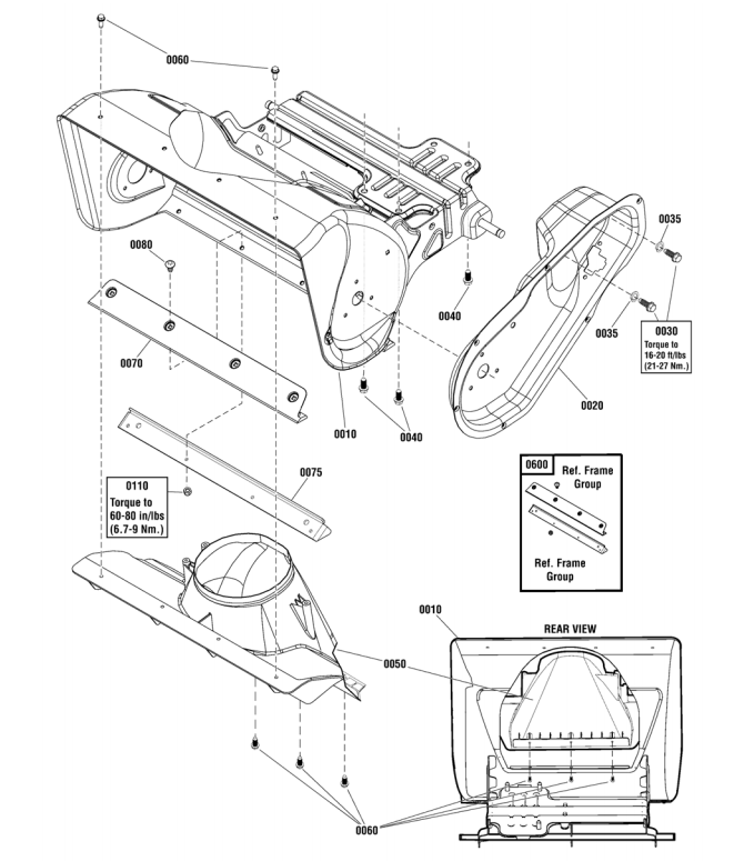 1 ДЕТАЛИ УПРАВЛЕНИЯ СНЕГОУБОРЩИК CHAMPION ST885S 