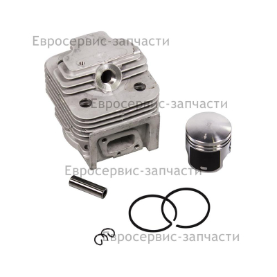 Поршневая группа для мотокос 52 куб.см (без прокладок) PRO, поршень с графитовым напылением